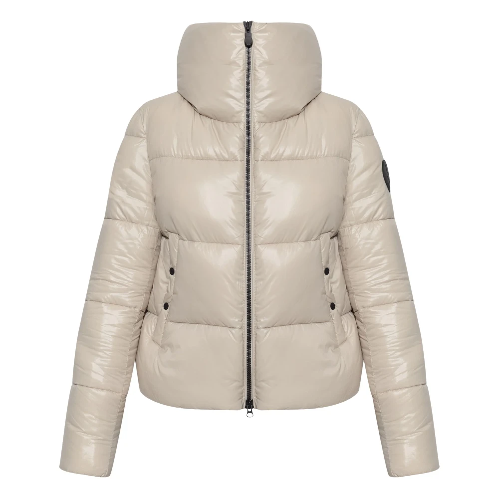 Save The Duck Regenachtig Beige Isla Lichtgewicht Jas Beige Dames