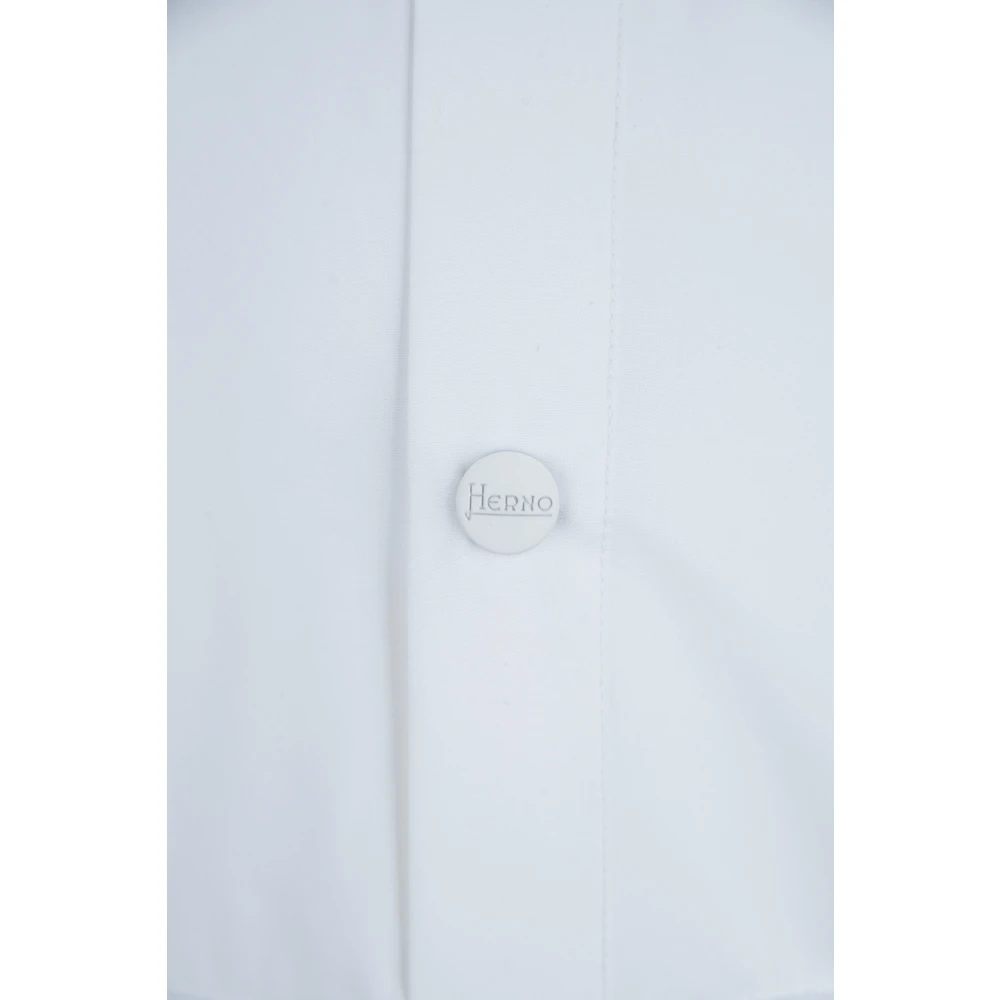Herno T-shirt met ronde hals White Heren