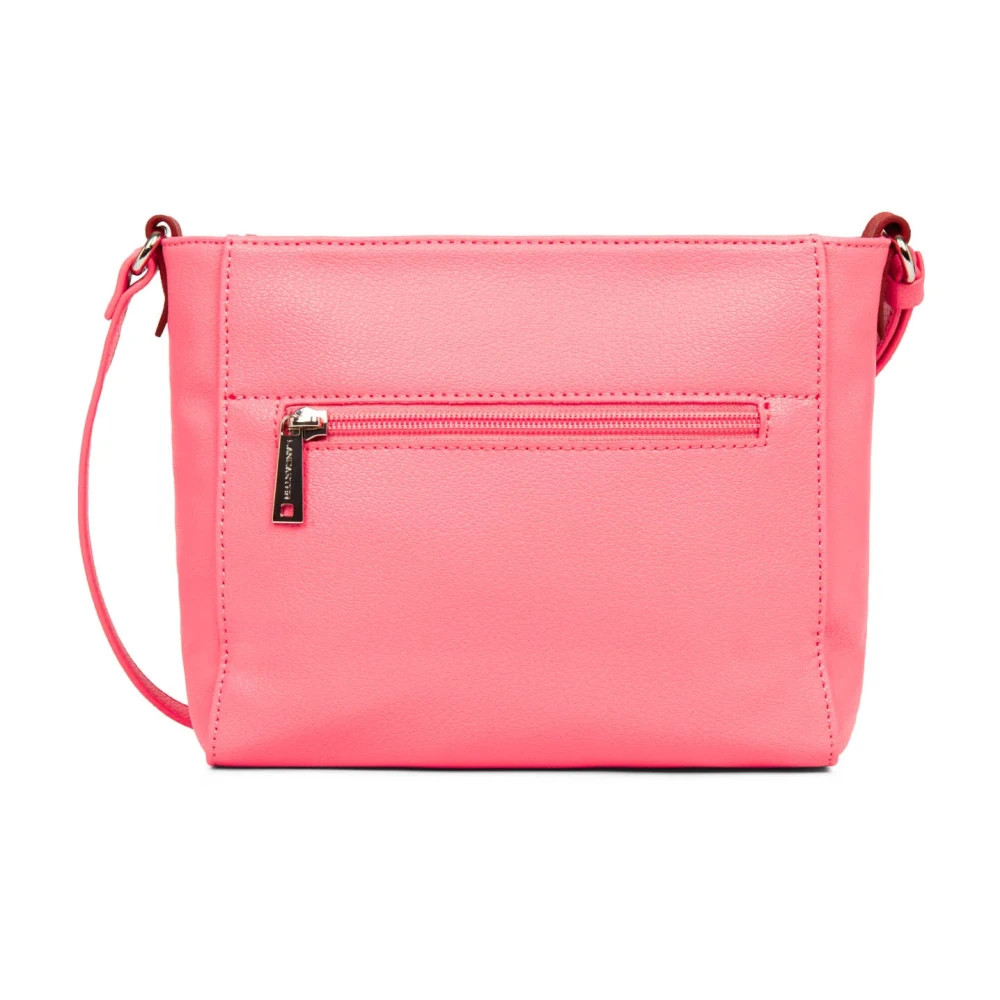 Lancaster Maya Rits Crossbody Tas Pink Dames