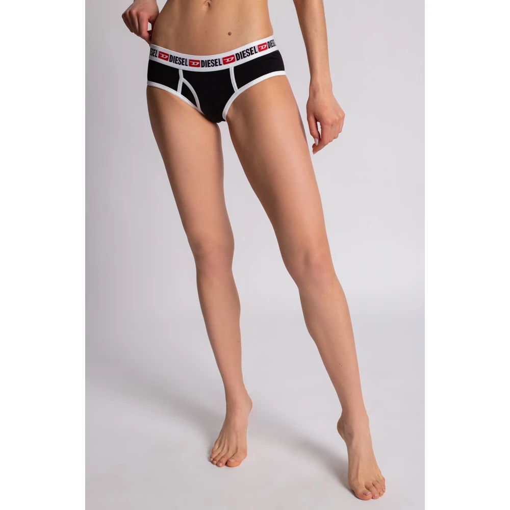Diesel Merkondergoed drie-pack Black Dames