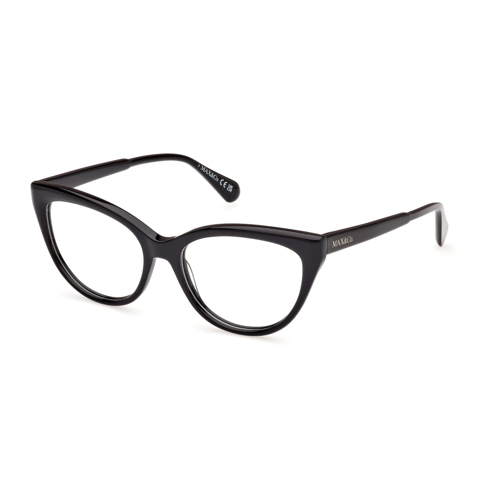 Max & Co Black Glasses, Female, 53 Mm, Mo5131 Optical Frame