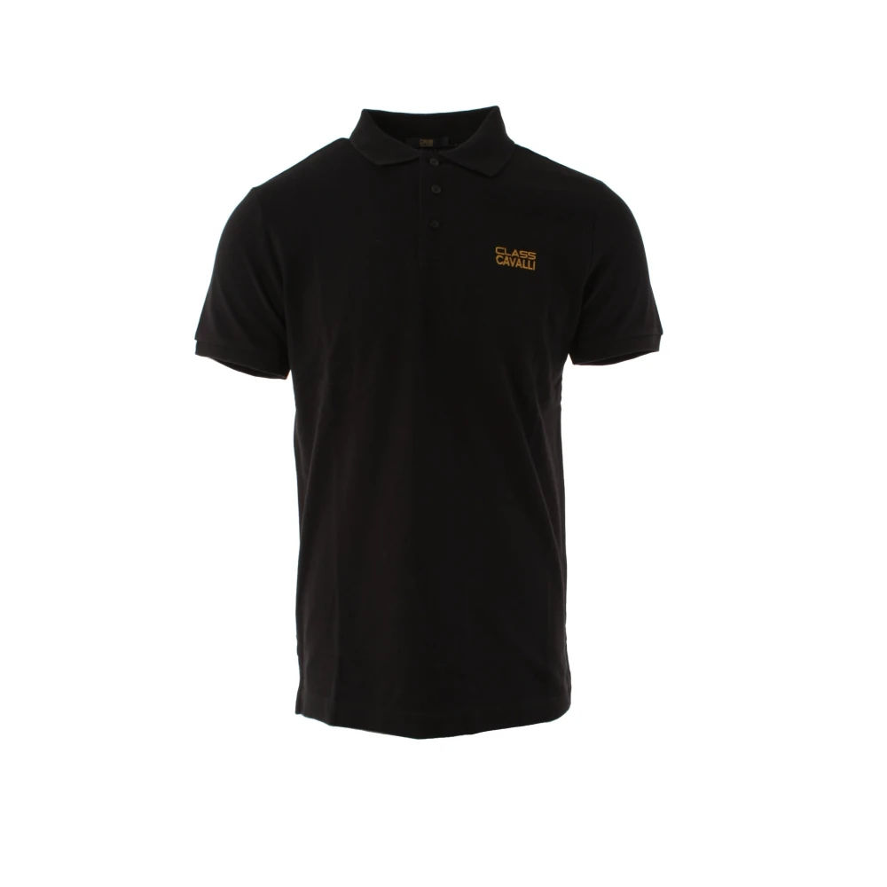 Roberto Cavalli Men's Black Class Polo
