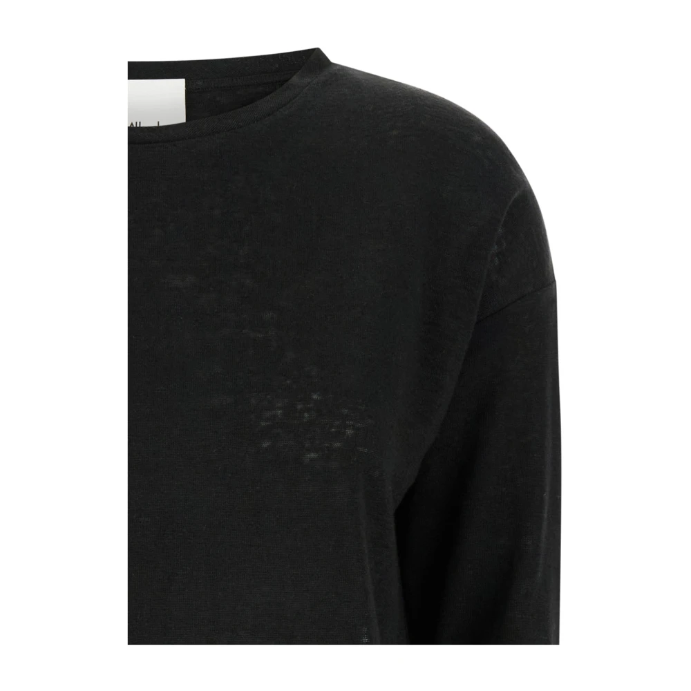 allude Long Sleeve Tops Black Dames