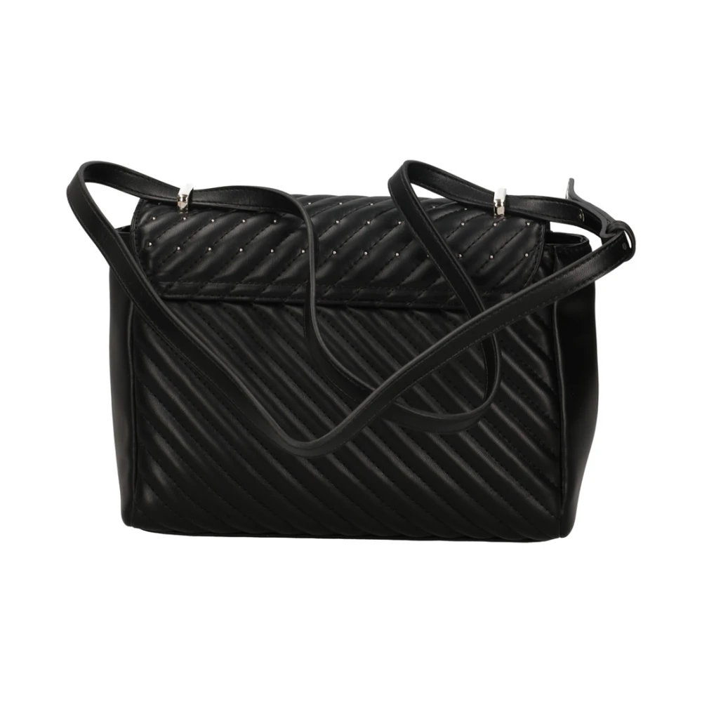 Cult Zwarte Schoudertas Medium Flap Black Dames