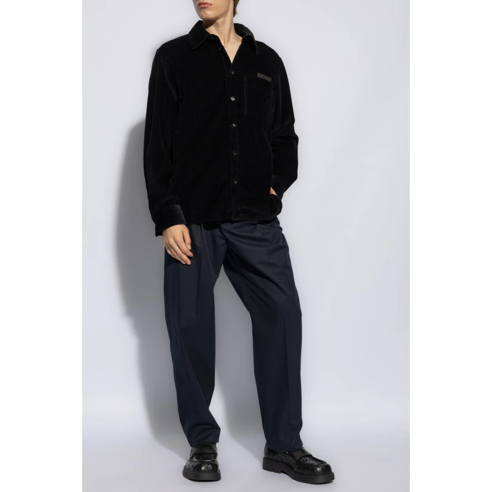 Bottega Veneta Katoenen broek Blue Heren