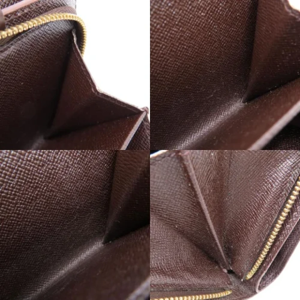 Louis Vuitton Vintage Pre-owned Canvas wallets Brown Dames