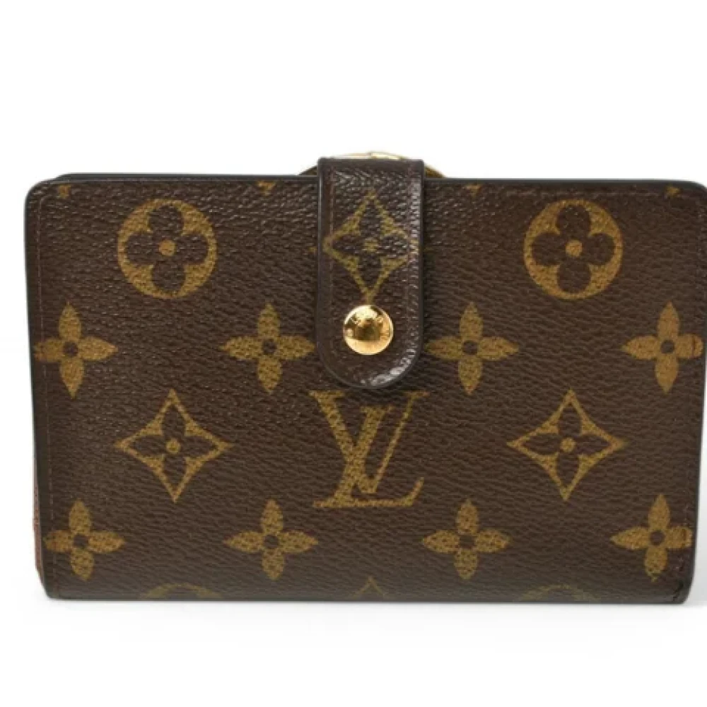 Louis Vuitton Vintage Pre-owned Canvas wallets Brown Dames