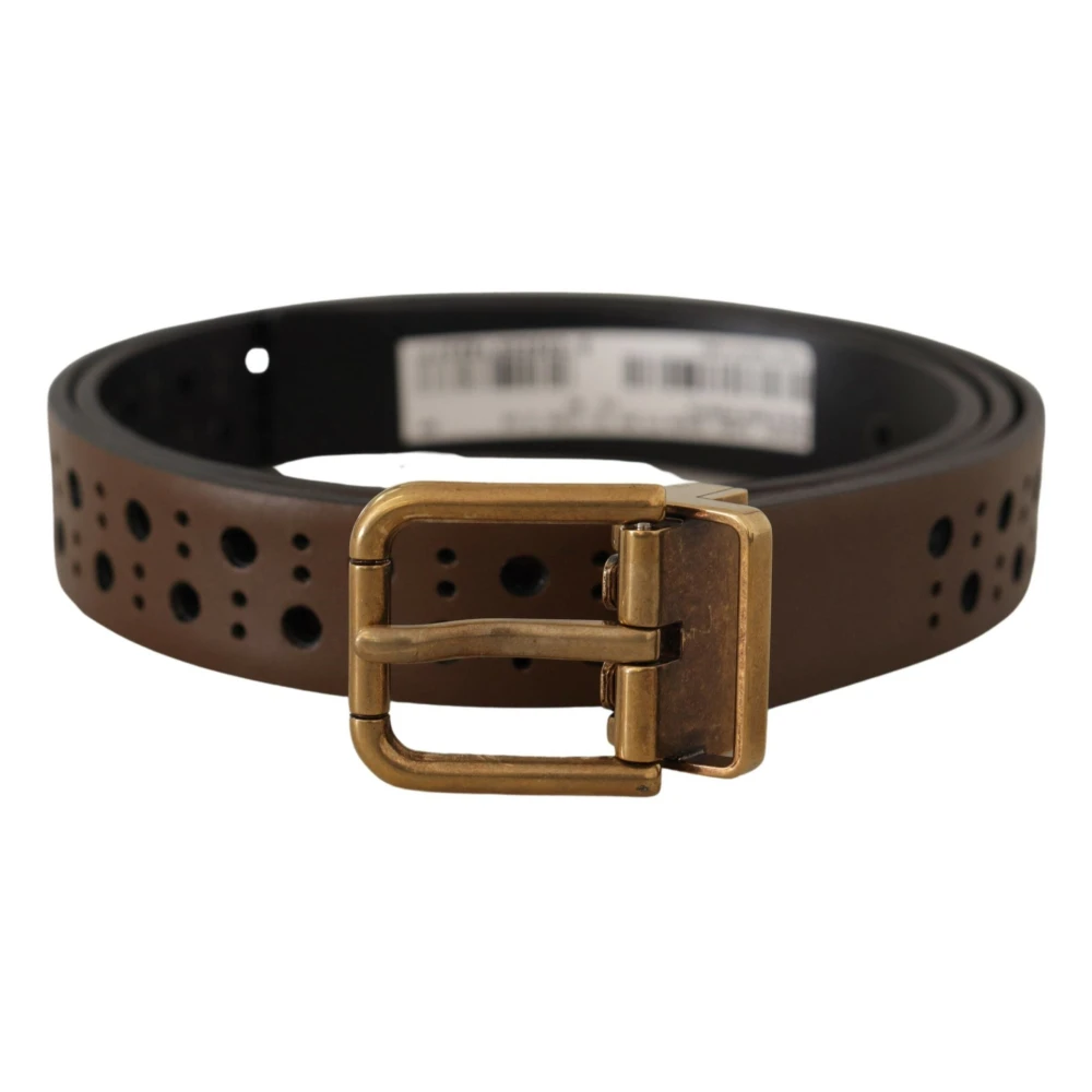 Dolce & Gabbana Herren Braun Accessories, 90 Cmgröße: