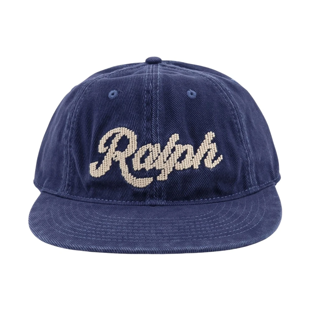 Polo Ralph Lauren Uomo Blu Cotton Chino Ball Cap