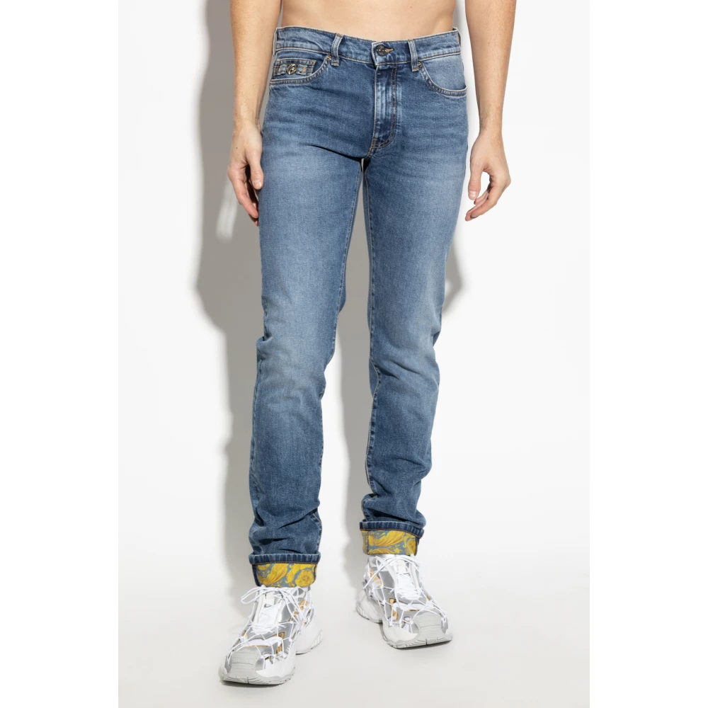 Versace Slim jeans Blue Heren