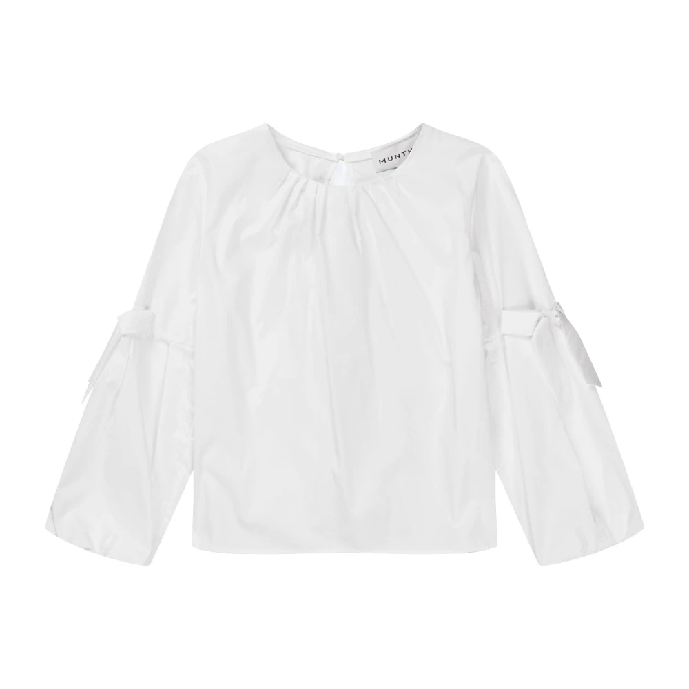 Munthe Women's White Blouses - Blouses - M - Blouses & Shirts