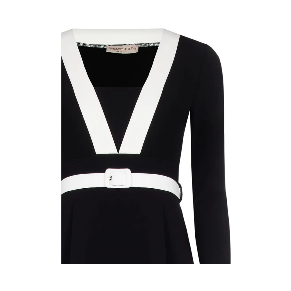 RINASCIMENTO Elegante Jurk Collectie Herfst Winter Black Dames