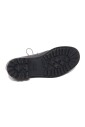 chaussure-vintage-en-daim-gris-fonce
