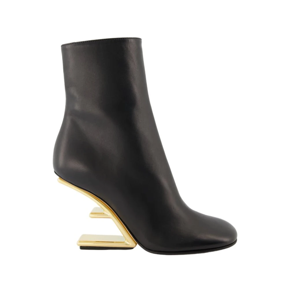 Fendi Mujer Negro Zapatos, Talla: 38 1/2 Eu