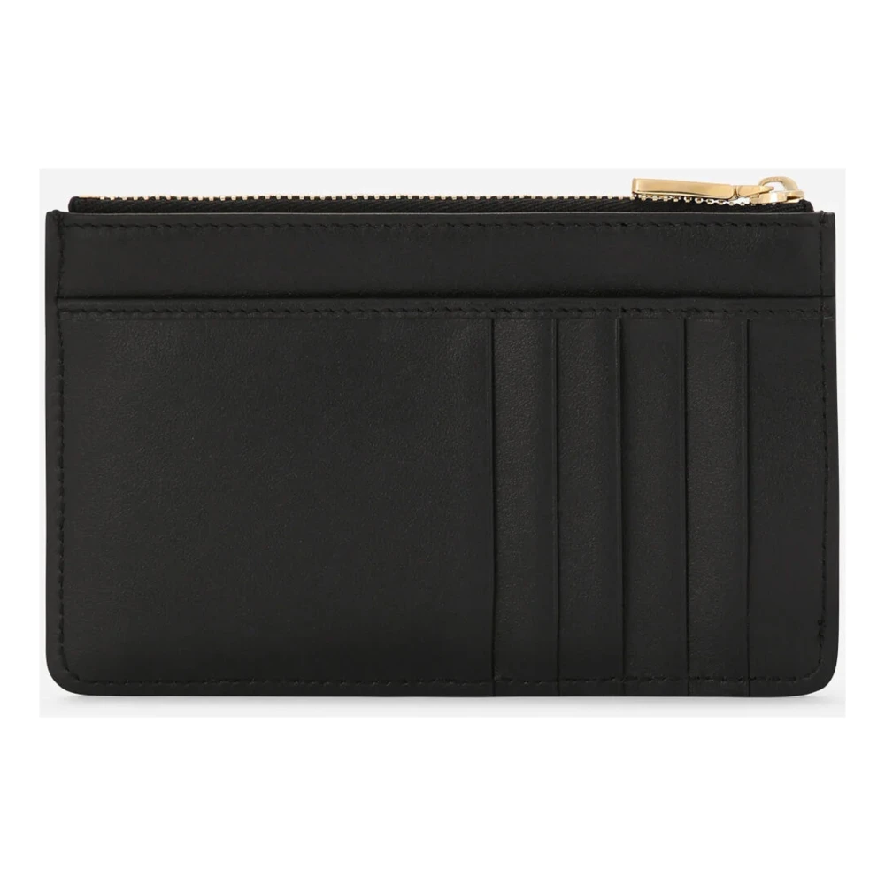 Dolce & Gabbana Zwarte Kaarthouder Black Dames