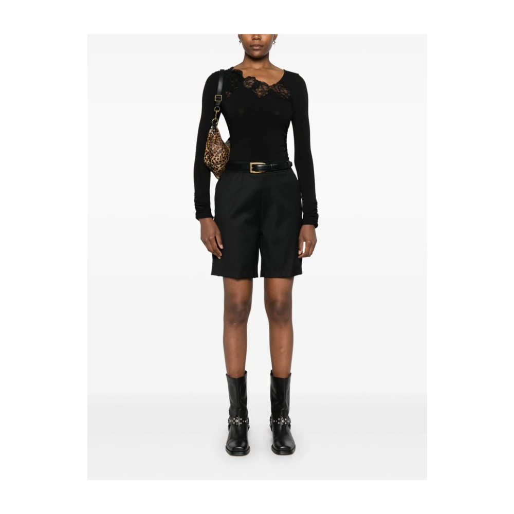 Ermanno Scervino Stijlvolle Bermuda Shorts Black Dames
