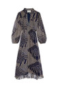robe-longue-elegante-bleue