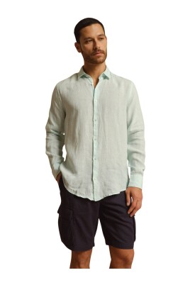 aquamarine-linen-shirt