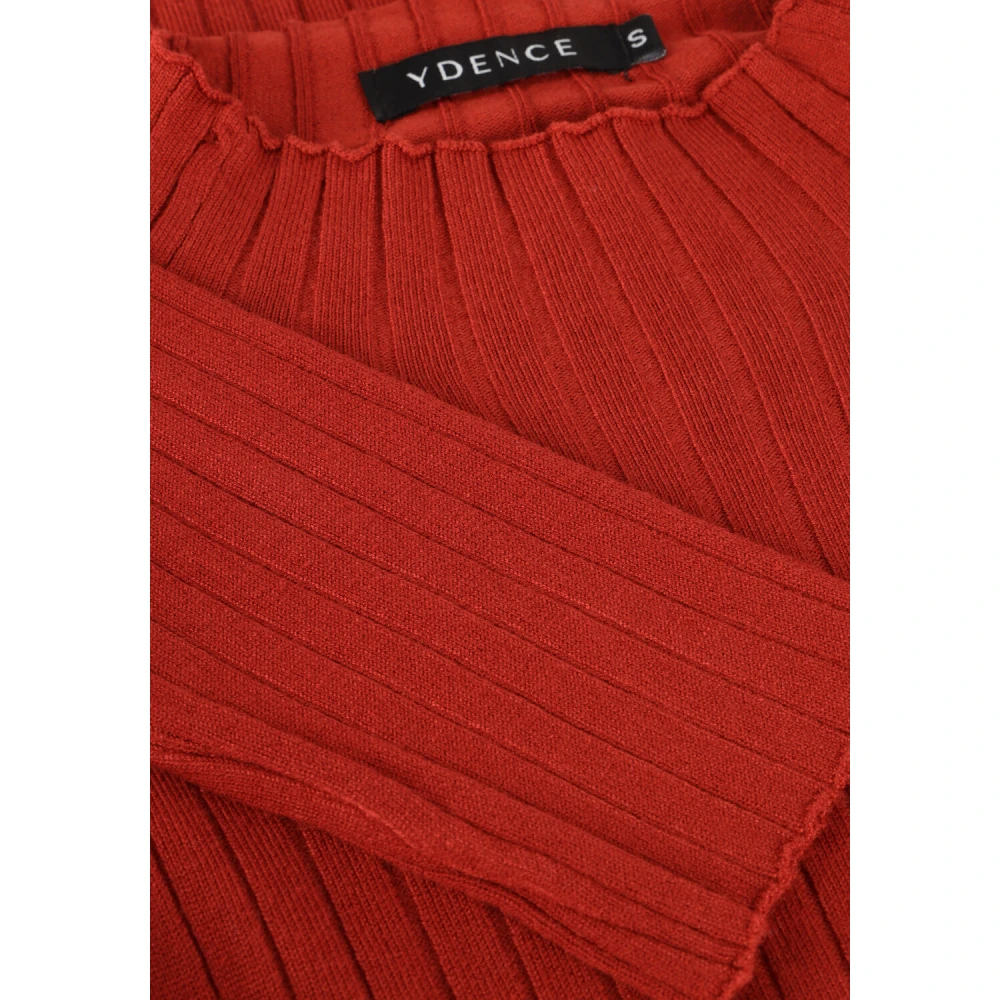 Ydence Zwarte Gebreide Top Kit Black Dames