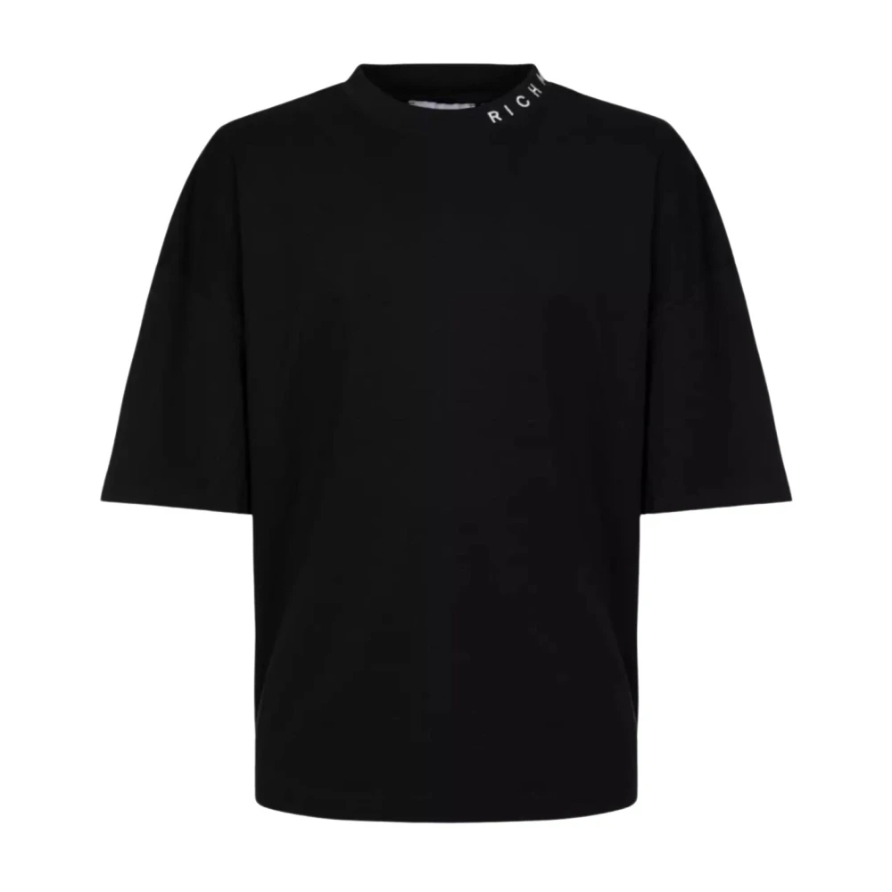 John Richmond Heren Casual T-Shirt Black Heren