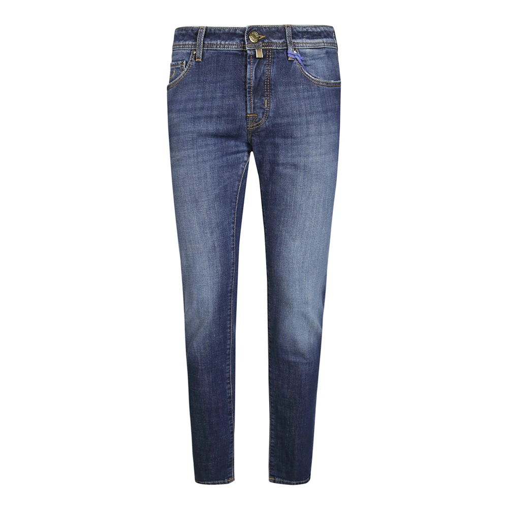 Jacob Cohën Slim-Fit Nick Vijf-Pocket Jeans Blue Heren