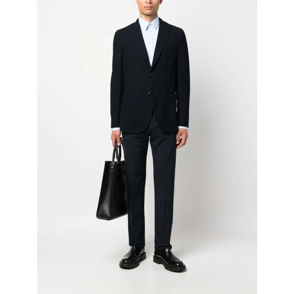 Boglioli Nachtblauwe K-Jacket Blazer Blue Heren