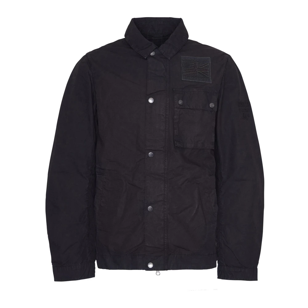 Barbour Workers Jacket Black, Herr