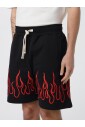 short-de-bain-noir-avec-broderie-flamme