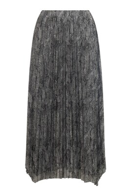 melange-grey-wide-design-skirt