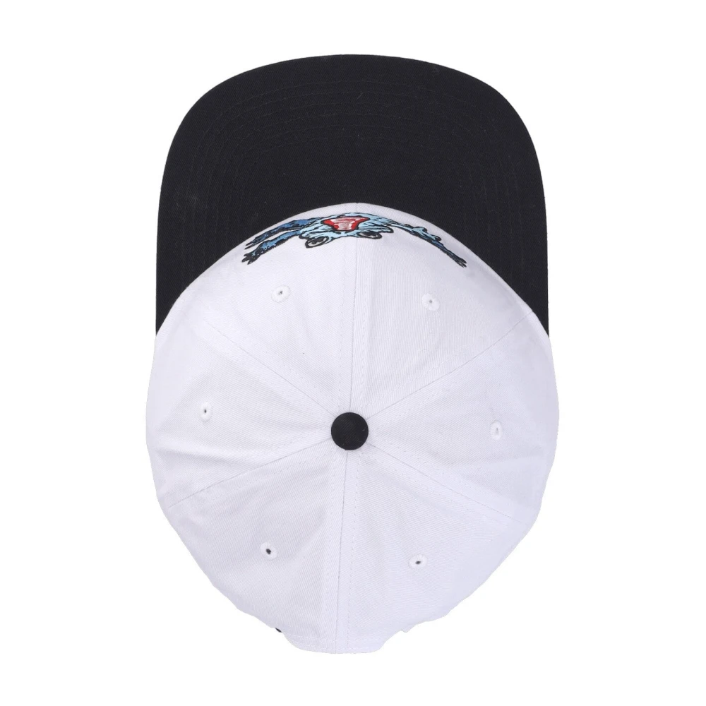 Obey Zwarte Platte Klep Snapback Pet White Heren