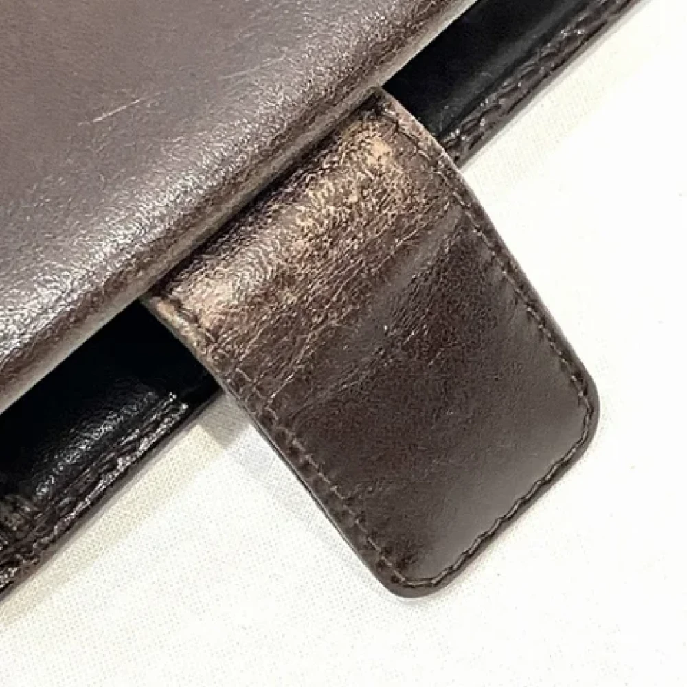 Fendi Vintage Pre-owned Canvas wallets Brown Unisex