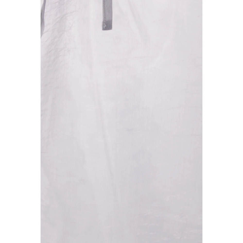 Cecilie Bahnsen Grijze Bloemen Organza Oversized Top Gray Dames