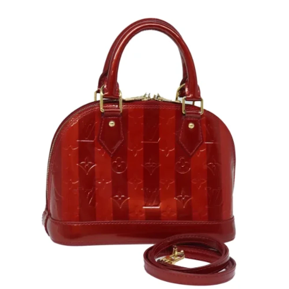 Louis Vuitton Vintage Pre-owned Leather louis-vuitton-bags Red Dames