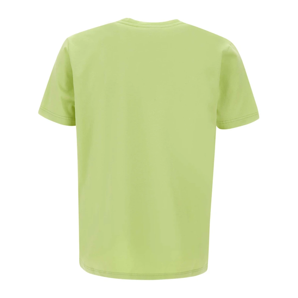 Iceberg Heren Limegroen Logo Print T-Shirt Green Heren