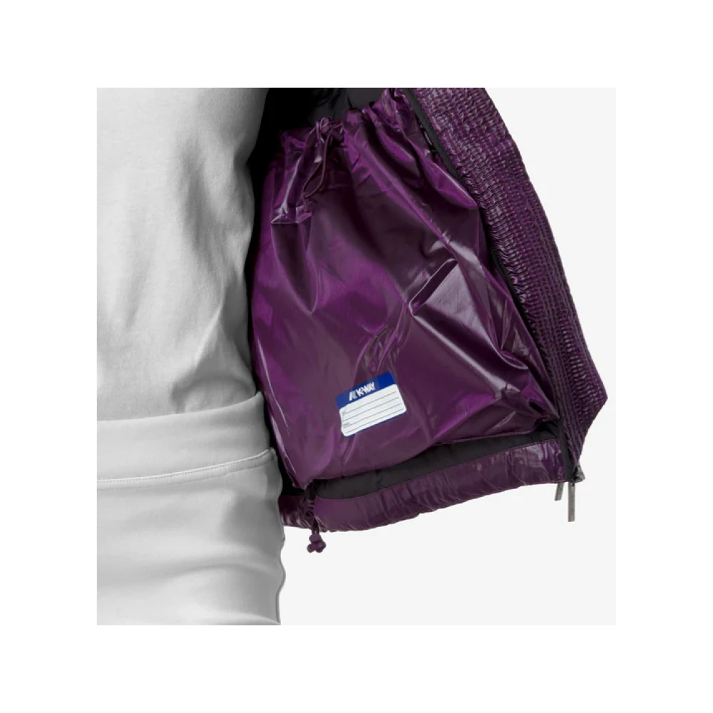 K-way Stijlvolle Jassen voor Alle Gelegenheden Purple Dames
