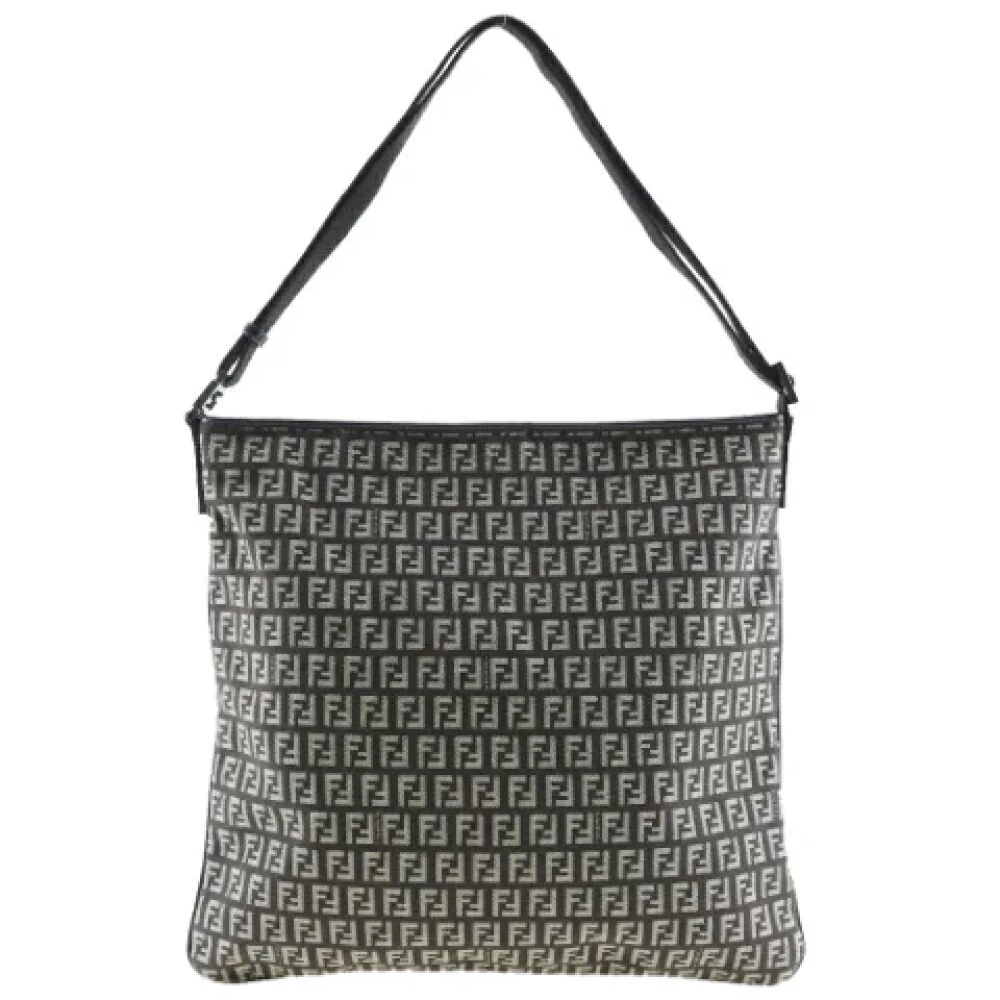 Fendi Vintage Pre-owned Fabric fendi-bags Gray Dames