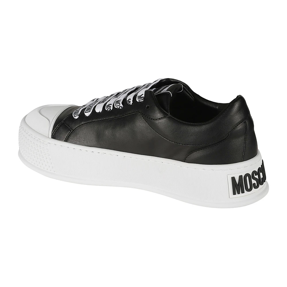 Moschino Urban Bumps Stripes Sneakers Black Heren