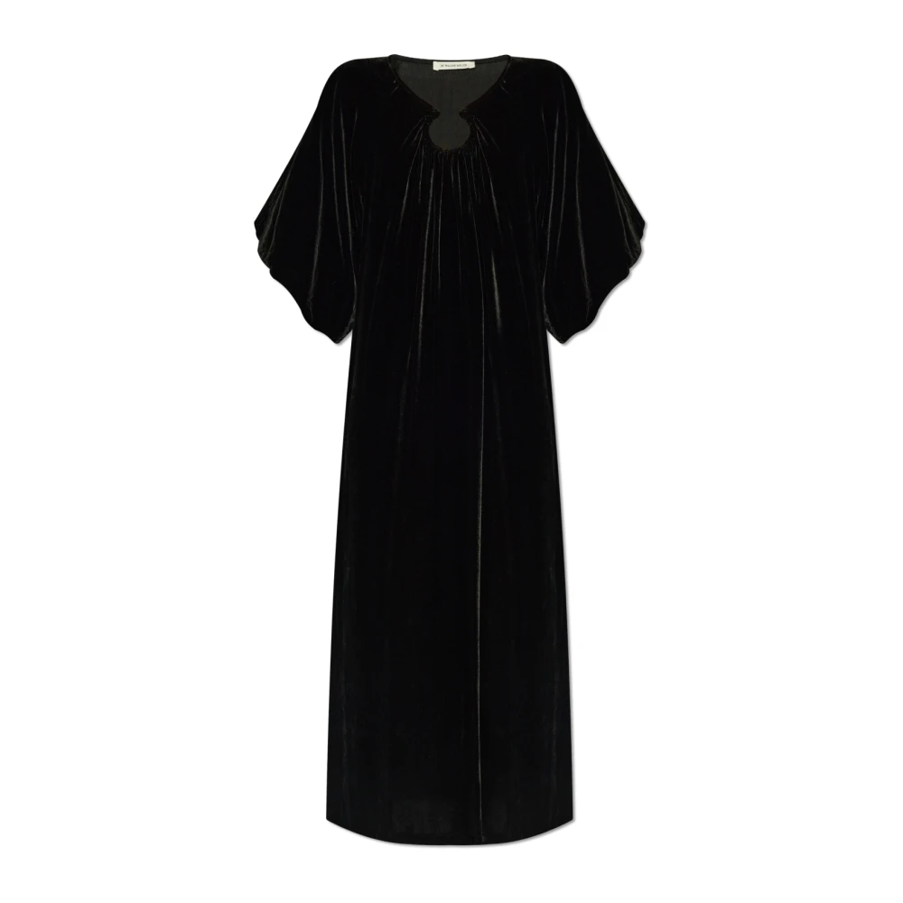 By Malene Birger Fluwelen jurk Rosae By Herenne Birger Black Dames
