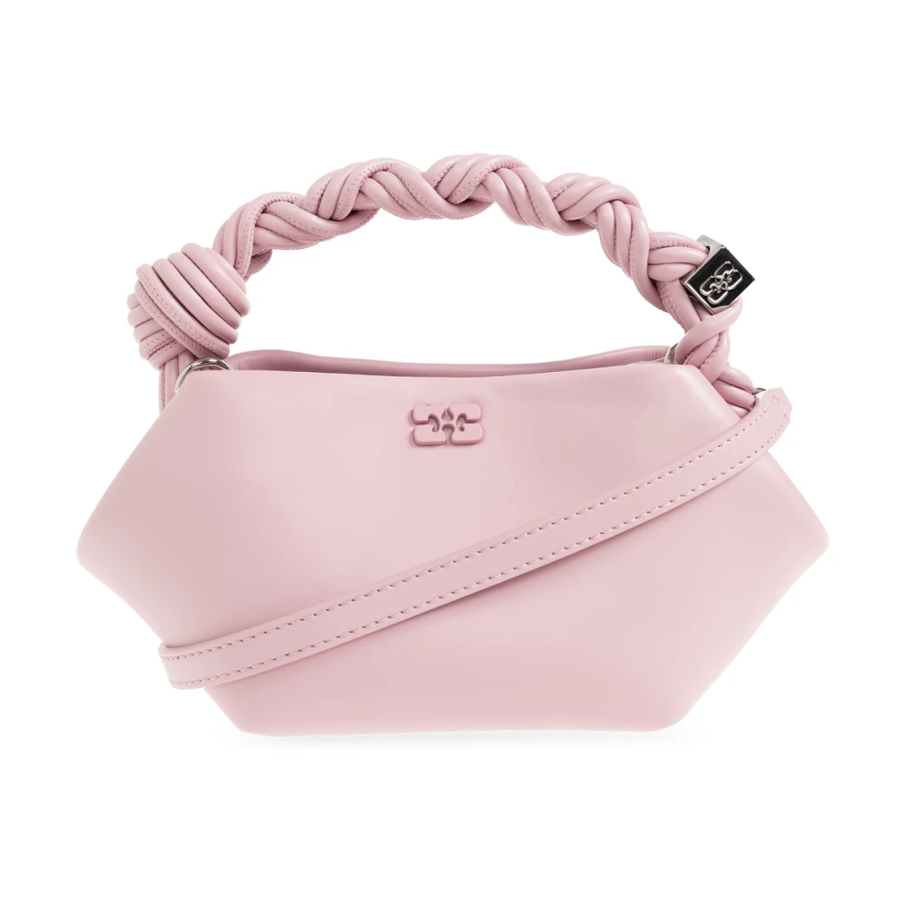 Ganni Vrouw Roze Tassen Dames, One Size, Leer, Eco Leren Tas