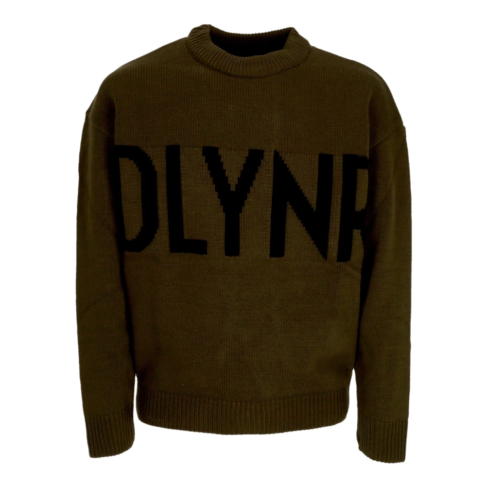 Dolly Noire Men's Brown Forest Night Oversize Sweater