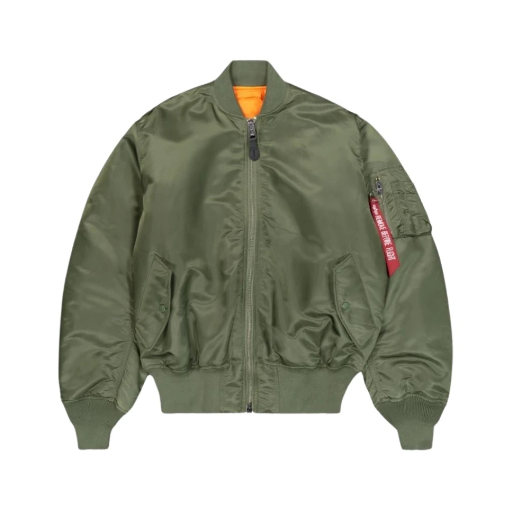 Alpha Industries 01 Bomber Imbottito Sage Green - Immagine 5