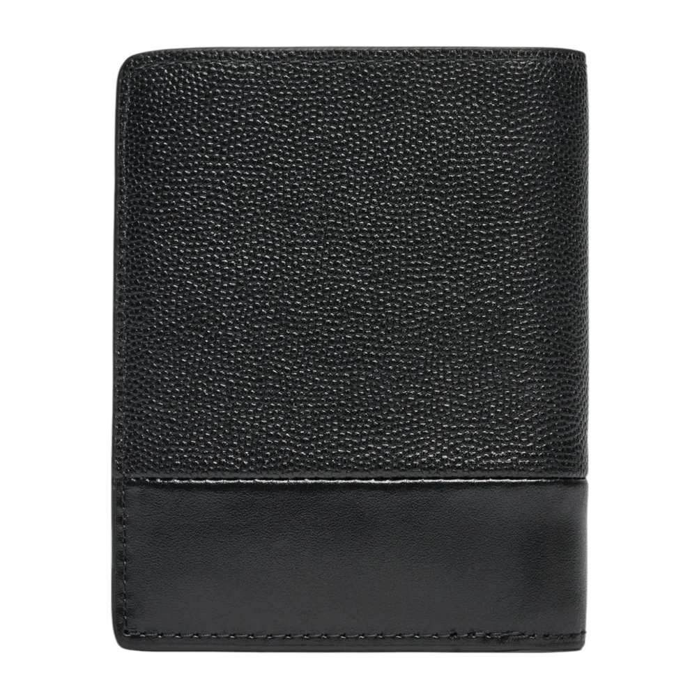 Calvin Klein Leren Herenportemonnee Lente Zomer Collectie Black Heren