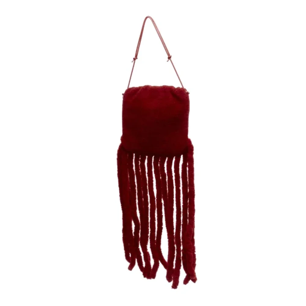 Bottega Veneta Fabric crossbody-bags Red Dames