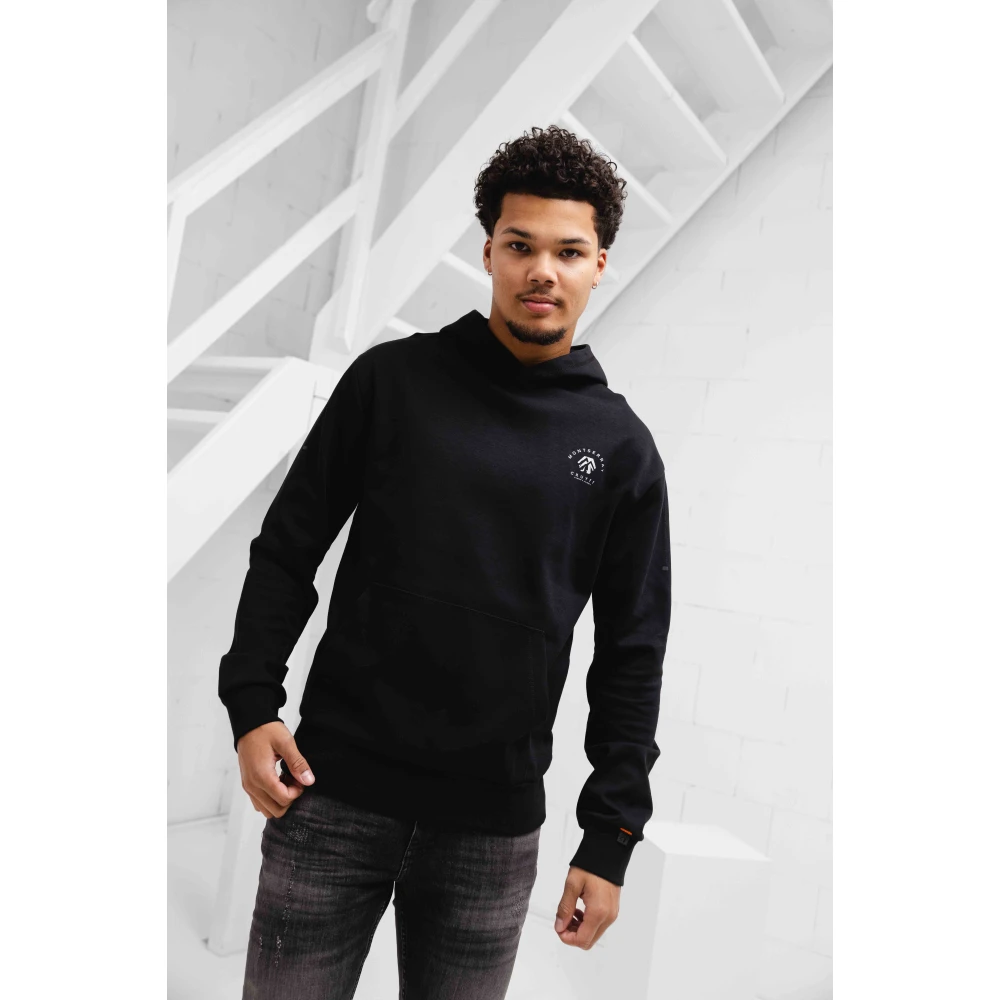 Cruyff Zwarte Meta Hoodie Heren Black Heren