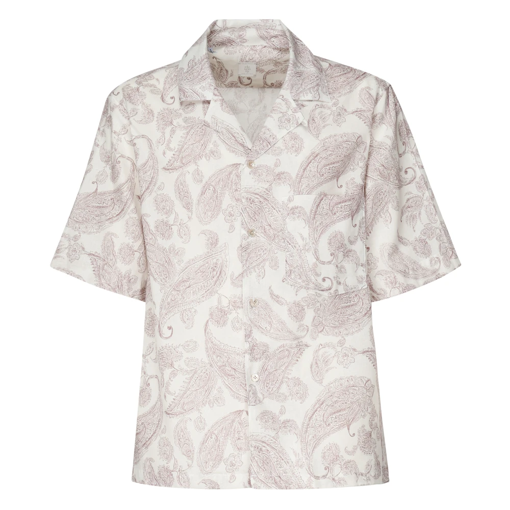 Shirts > Short Sleeve Shirts - - Eleventy - Modalova