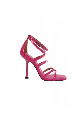 Pedal Strappy Logo Sandal