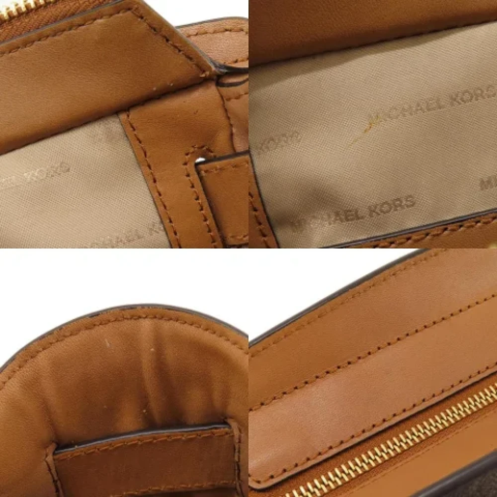 Michael Kors Pre-owned Plastic totes Brown Dames