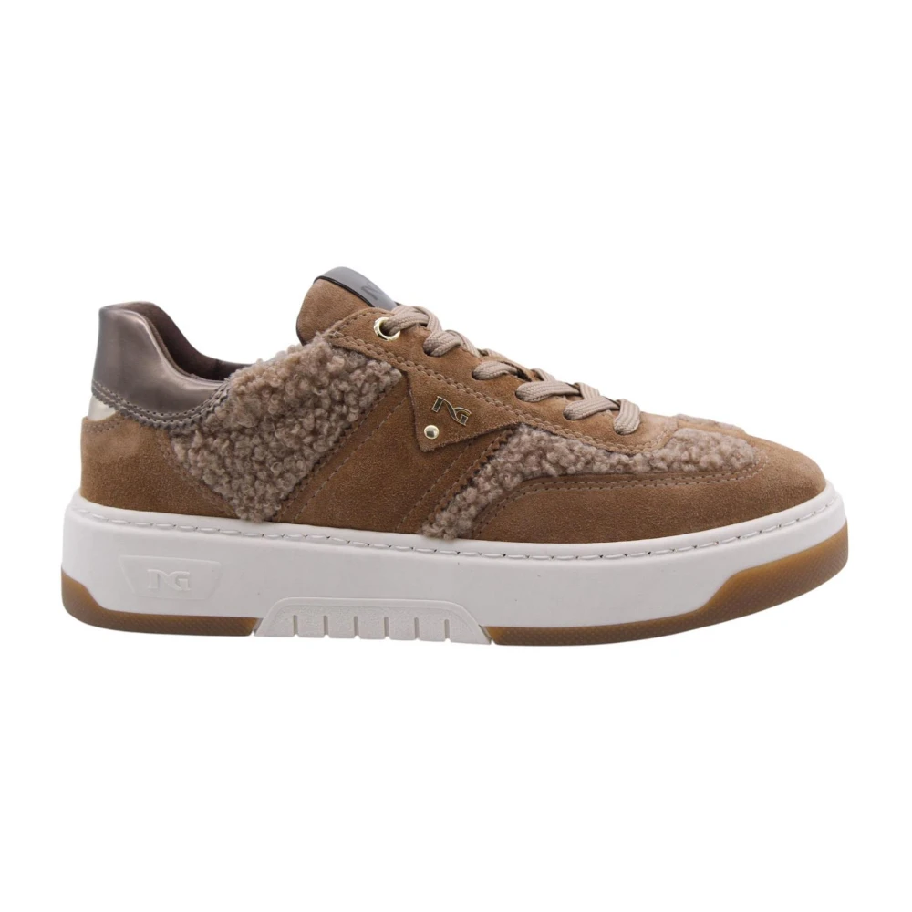 Nerogiardini Radomir Stijlvolle Sneakerschoenen Dames Schoenen Bruin