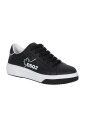 black-sneakers-stylish-round-toe-lace-up
