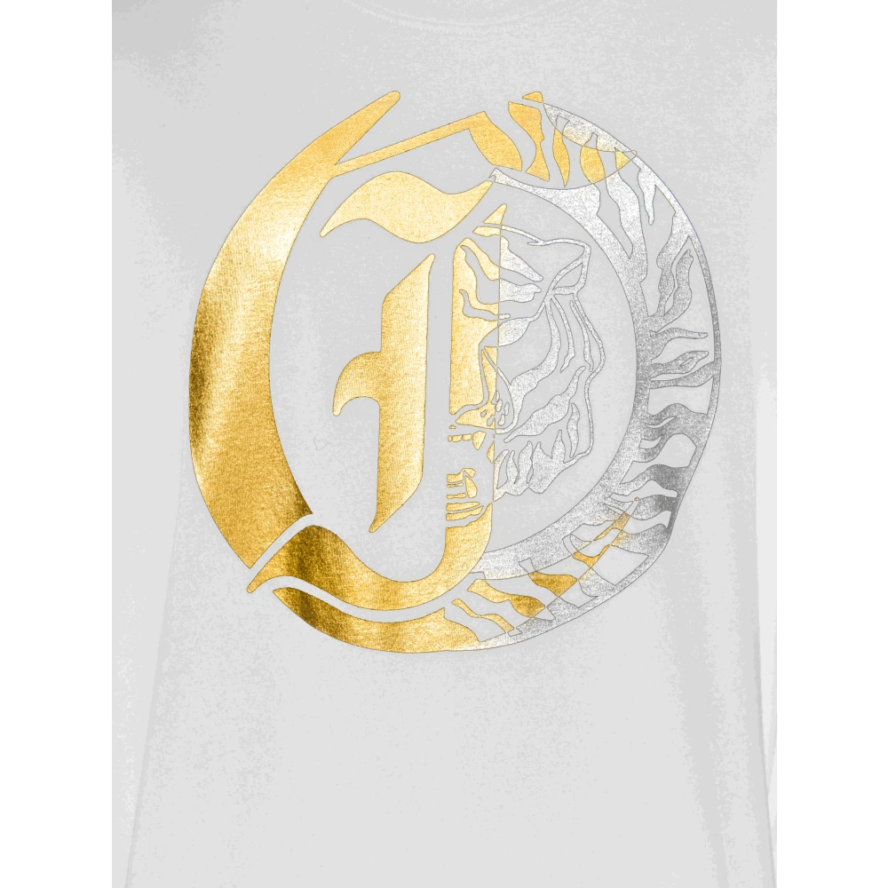 Just Cavalli T-shirts en Polos White Heren